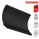 Telefunken LED Außenleuchte Wandlampe Genf Schwarz IP44 2 x 6W 1200lm Neutralweiß 4000K Up&Down