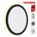 Telefunken LED Außenleuchte Wandlampe Schwarz...
