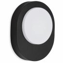 Telefunken LED Außenleuchte Wandlampe Schwarz 8W...