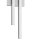 Telefunken LED Außenleuchte Wandlampe Silber IP44 2 x 8W 960lm Neutralweiß 4000K