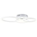 Brilliant LED Deckenleuchte Virtus Nickel 56cm 30W 3600lm...