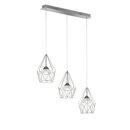 Wofi LED Pendelleuchte Amy Chrom 3 x 10,5W 3498lm...