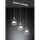 Wofi LED Pendelleuchte Amy Chrom 3 x 10,5W 3498lm warmweiß 3000K dimmbar kürzbar