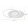 Wofi LED Deckenleuchte Akon weiß 52cm 38W 3000lm CCT 2700K-5500K dimmbar Fernbedienung