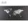 Wofi LED Wandleuchte Linda 60x30cm Grau Weltkarte 26W 1700lm warmweiß 3000K