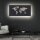 Wofi LED Wandleuchte Linda 60x30cm Grau Weltkarte 26W 1700lm warmweiß 3000K