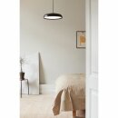 Nordlux LED Pendelleuchte Fura Schwarz Ø40cm 20W 1700lm 2200K/2700K Dim-to-Warm kürzbar