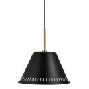 Nordlux Pendelleuchte Pine Schwarz Ø30cm max. 40W E27 ohne Leuchtmittel kürzbar