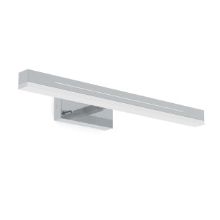 Nordlux LED Wandleuchte Otis Chrom 14W 1300lm warmweiß 3000K Nachtlicht 2-Stufen-Dimmbar