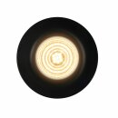 Nordlux LED Einbauleuchte Stake Schwarz rund Ø8,8cm 6,1W 450lm warmweiß 2700K DIMMBAR