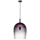 Nordlux Pendelleuchte Uma Schwarz/Grau Ø29cm max. 40W E27 ohne Leuchtmittel kürzbar