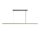 Nordlux LED Pendelleuchte Skylar Aluminium 115cm 25W 2600lm warmweiß 3000K 3-Stufen-Dimmbar