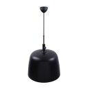 Nordlux Pendelleuchte Norbi Schwarz Ø30cm max. 60W E27 ohne Leuchtmittel kürzbar
