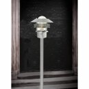 Nordlux Außenstehleuchte Pollerleuchte Vejers Edelstahl 100cm IP54 max. 60W E27 ohne Leuchtmittel