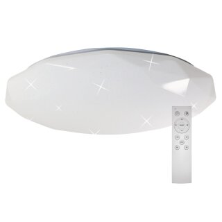 Müller-Licht LED Deckenleuchte Lana Ø55cm 40W 4400lm CCT warmweiß - kaltweiß 3000K - 6000K inkl. Fernbedienung