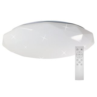 Müller-Licht LED Deckenleuchte Lana Ø55cm 40W 4400lm CCT warmweiß - kaltweiß 3000K - 6000K inkl. Fernbedienung 