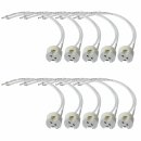 10 x Paulmann GU5,3/G4/G6,35 Fassung Keramik LED Halogen...