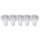5 x LEDs light Basic LED Reflektor 4,5W = 50W GU10 matt 345lm warmweiß 2700K 38°
