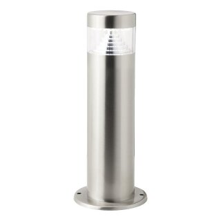 Brilliant LED Außensockelleuchte Avon Edelstahl 6W IP44 180lm Kaltweiß 6500K