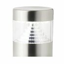 Brilliant LED Außensockelleuchte Avon Edelstahl 6W IP44 180lm Kaltweiß 6500K