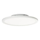 Brilliant LED Deckenaufbau Panel Abie Weiß rund Ø40cm 24W 2400lm RGBW 2700K-6500K Dimmbar mit Fernbedienung