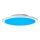Brilliant LED Deckenaufbau Panel Abie Weiß rund Ø40cm 24W 2400lm RGBW 2700K-6500K Dimmbar mit Fernbedienung