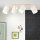 Brilliant Deckenleuchte Spotbalken Galance Holz/Weiß max. 4 x 40W E27 ohne Leuchtmittel schwenkbar