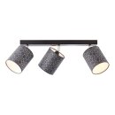 Brilliant Deckenstrahler Spotbalken Galance Schwarz max....