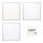 Brilliant LED Deckenaufbau Panel Lanette Weiß 60x60cm 37W 3800lm CCT + RGB 2700-6500K Fernbedienung
