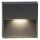 AEG LED Außenleuchte Wandlampe Anthrazit 10cm IP54 3W 180lm warmweiß 3000K