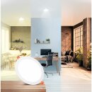 Ledvance LED Smart+ Einbauleuchte Downlight Sun@Home Weiß Ø22,5cm 22W 2300lm 2200-5000K Dimmbar App Google Alexa WiFi