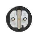 PCE Schuko Schutzkontaktstecker Gummistecker IP54 Stecker...