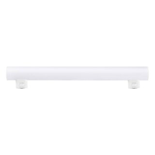 LightMe LED Linienlampe 30cm 4W S14s 2 Sockel opal 470lm 2700K/4000K Schalter-Dimmbar