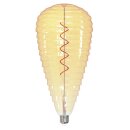LED Spiral Filament Leuchtmittel Vintage 4,5W = 26W E27...