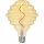 Casaya LED Filament Leuchtmittel Globe G125 3W = 20W E27 Gold gelüstert 190lm extra warmweiß 1800K