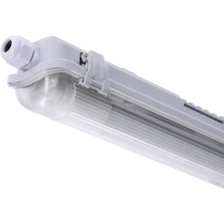LED´s light Basic LED Feuchtraum Wannenleuchte 120cm IP65 1x 18W T8 Röhre 840 Neutralweiß 4000K 120°