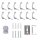 LED´s light Basic LED Feuchtraum Wannenleuchte 120cm IP65 1x 18W T8 Röhre 840 Neutralweiß 4000K 120°