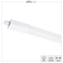 LED´s light LED Feuchtraum Wannenleuchte Strip Weiß 60cm IP65 15W 1725lm neutralweiß 4000K 160°