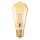 4 x Osram LED Vintage 1906 Edison 2,8W = 21W E27 Gold gelüstert extra warmweiß 2400K