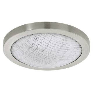 Casaya LED Wandlampe Deckenleuchte Trecchina Nickel-matt Ø28cm 11W 950lm warmweiß 3000K