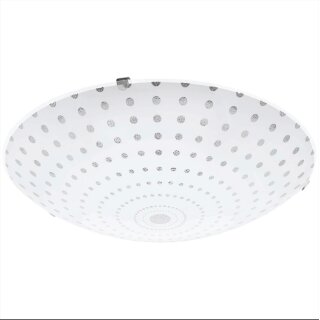 Casaya LED Deckenleuchte Acciaroli Weiß Ø31cm 11W 950lm warmweiß 3000K