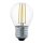 Eglo LED Filament G45 Tropfen 4W = 31W E27 klar 350lm warmweiß 2700K