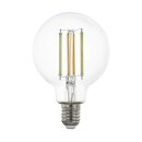 Eglo LED Smart Filament Globe G80 6W = 60W E27 klar 806lm CCT 2200K-6500K dimmbar per App