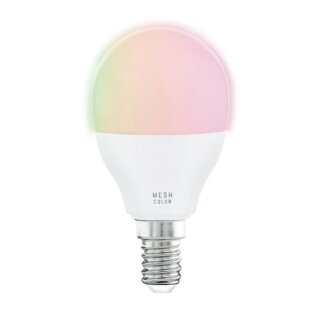 Eglo LED Tropfen 4,9W = 35W E14 matt RGB CCT 2700-6500K dimmbar App Alexa Google Bluetooth ZigBee