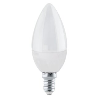 Eglo LED Leuchtmittel Kerze 5W = 40W E14 matt 470lm neutralweiß 4000K