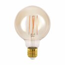 Casaya LED G95 Globe 4W = 28W E27 gold gelüstert 300lm extra Warmweiß 1700K dimmbar