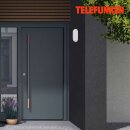 Telefunken LED Außen Wandlampe Deckenleuchte Schwarz IP44 15W 1300lm neutralweiß 4000K