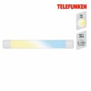 Telefunken LED Unterbauleuchte weiß 18W 2100lm Neutralweiß - Tageslicht 4000K - 6500K Memoryfunktion