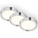 Telefunken LED Unterbauleuchte Aluminium Ø6cm 3 x...