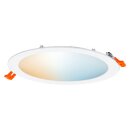 Ledvance LED Einbauleuchte Downlight Slim Ø22,5cm Weiß 22W 2400lm CCT 3000-6500K Dimmbar App WiFi
